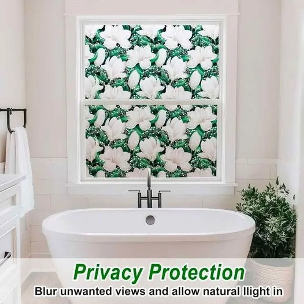 Window privacy film UV protection non-adhesive BIG ROLL -45 inch WIDE